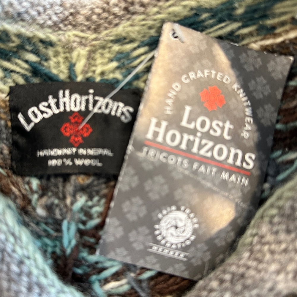 Sundance Lost Horizons 100% Wool Mila Poncho OS NWT - Picture 5 of 5